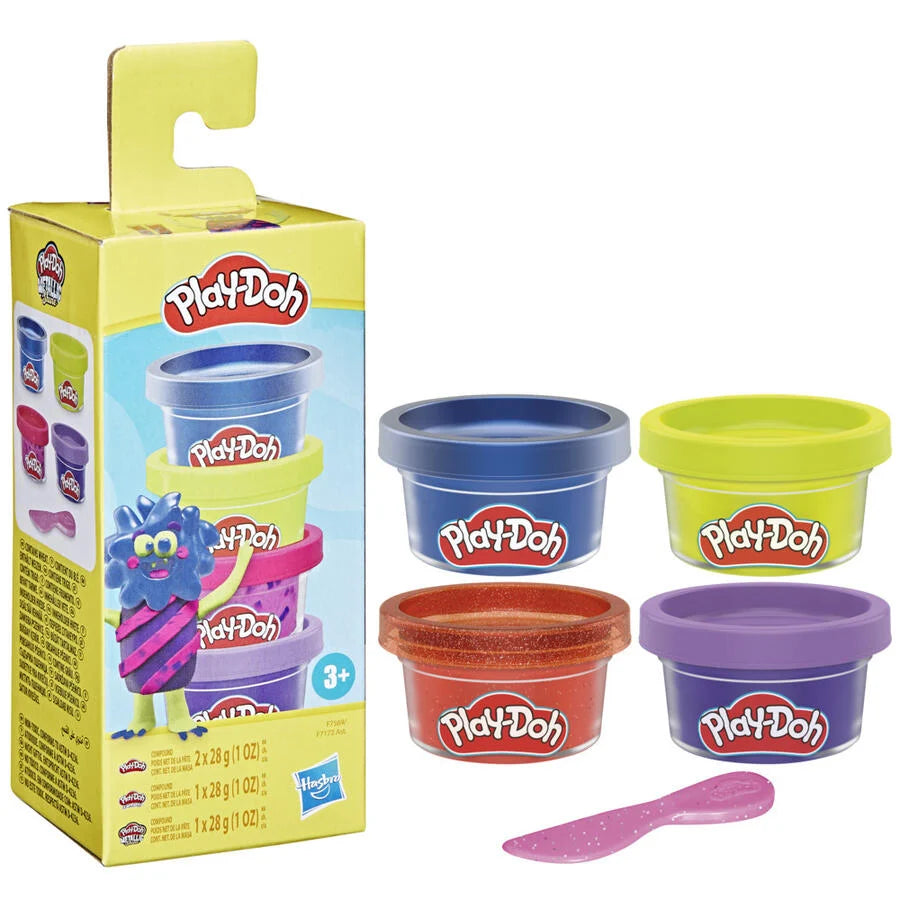 Play-Doh Mini Color Packs - Assorted - عبوات بلاي دوه صغيرة ملونة - تشكيلة متنوعة