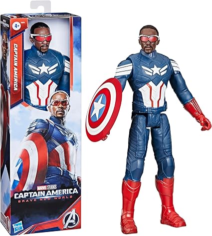 Marvel Avengers: Captain America Brave New World - Titan Hero Series - مارفل أفنجرز: كابتن أمريكا عالم جديد شجاع - سلسلة أبطال تايتن