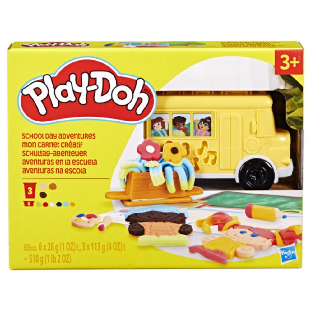 Play-Doh - School Day Adventures Set - بلاي دوه - مجموعة مغامرات اليوم الدراسي