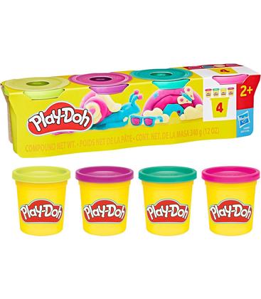 Pay-Doh assorted colors- 4pcs in 1 pack (340g)
