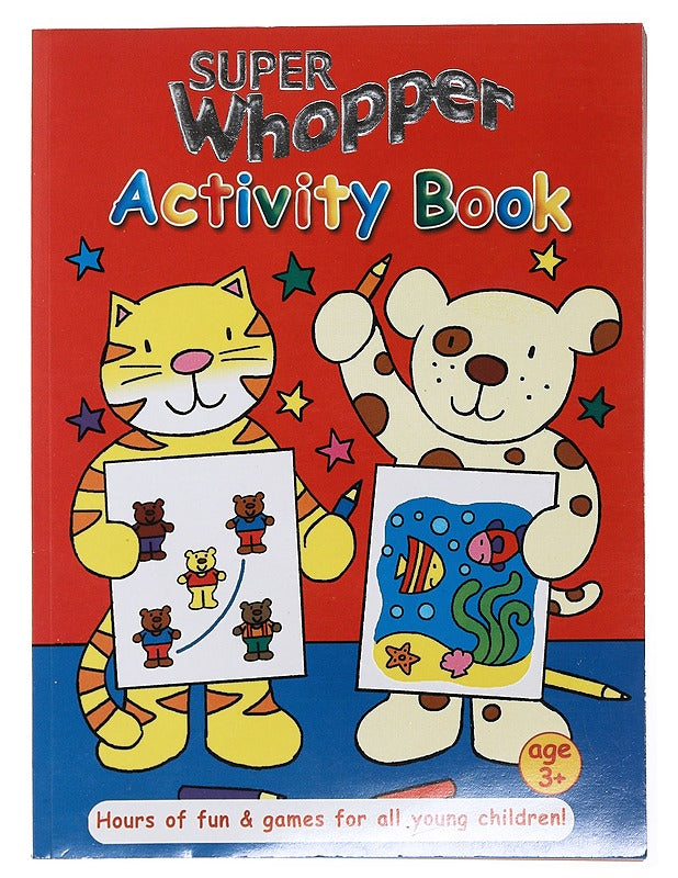 Super Whopper Activity Book - كتاب أنشطة سوبر واوبر