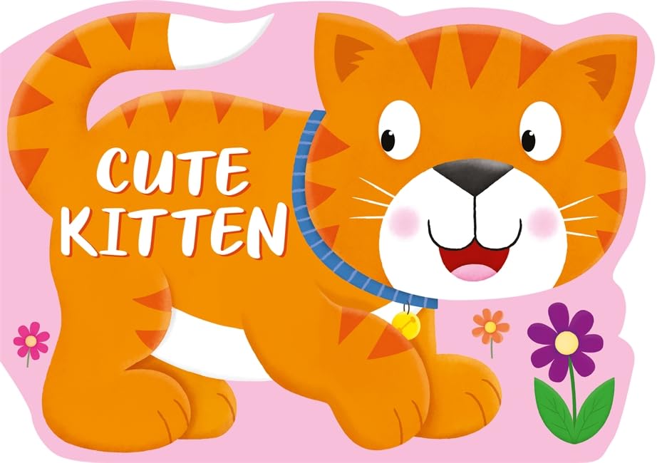 Cute Kitten - Die-Cut Shaped Animals - هريرة لطيفة - حيوانات مقطوعة بالقوالب