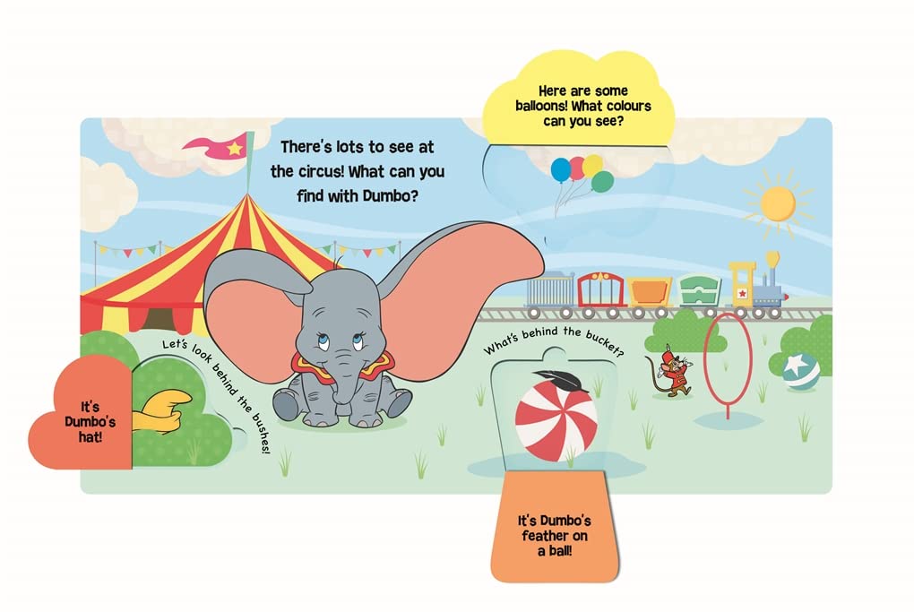 Disney - My First Lift the Flaps - ديزني - أول كتاب مصور لي ذو الألسنة التفاعلية