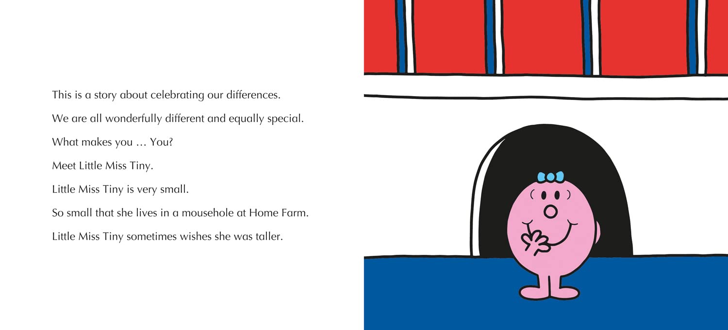 Mini Book - Mr. Men Little Miss - All Different - A Book Celebrating Diversity - كتاب صغير - السيد مان والآنسة الصغيرة - مختلفون جميعًا - كتاب يحتفي بالتنوع