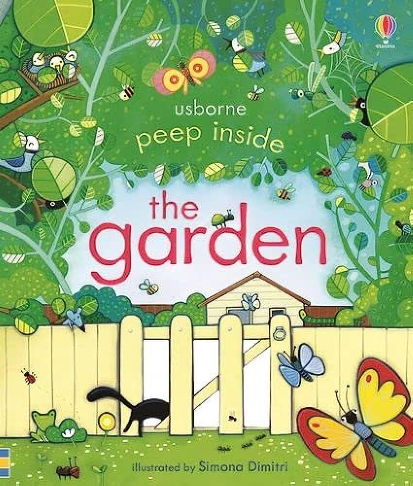 Usborne - Peep Inside - The Garden - Spectrawide Bookstore