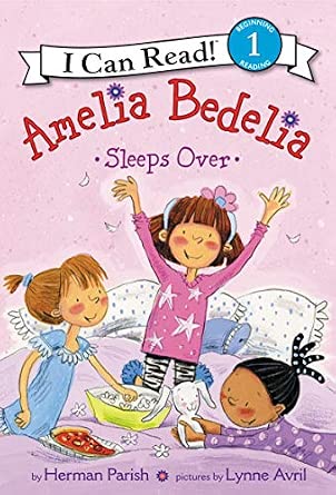 I Can Read Level 1: Amelia Bedelia - Sleeps Over أستطيع أن أقرأ المستوى 1 - أميليا بيديليا تأخذ الكعكة أستطيع أن أقرأ المستوى 1 - أميليا بيديليا تأخذ الكعكة