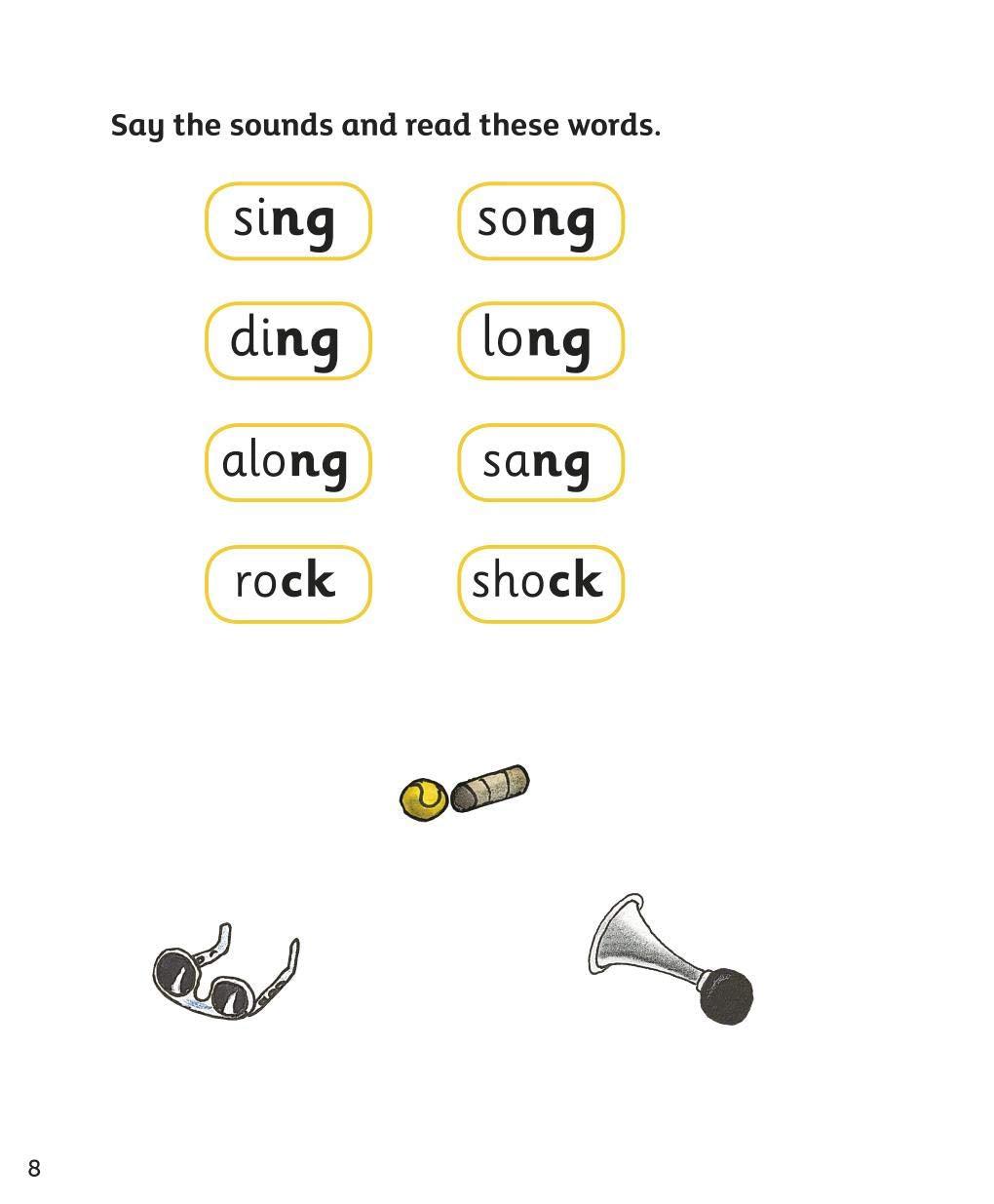 Read With Biff, Chip & Kipper Level 3 Phonics - The Sing Song - Spectrawide Bookstore