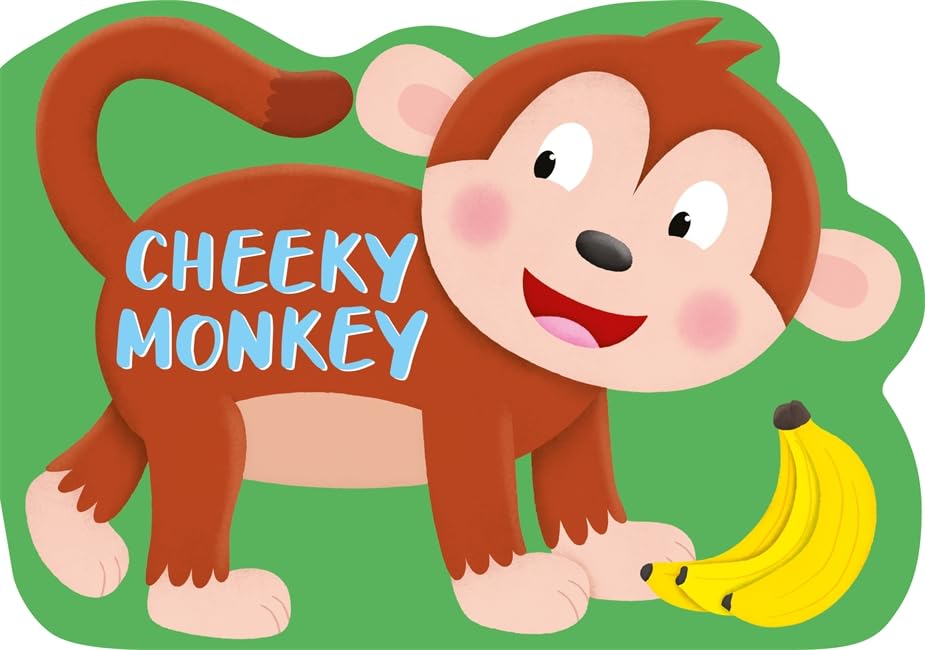Cheeky Monkey - Die-Cut Shaped Animals - القرد المشاكس - حيوانات مقصوصة