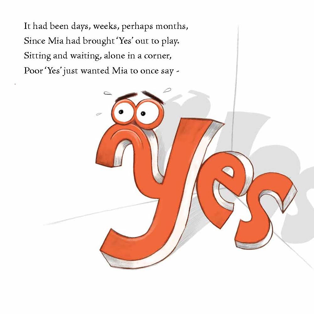 The Girl Who Lost Her Yes  - Picture Book - الفتاة التي فقدت كلمة "نعم" - كتاب مصوّر