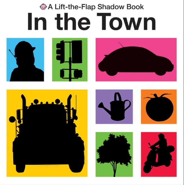 Lift-the-Flap Shadow Book: In the Town - الدعسوقة بيبي تاتش مرحباً بيبي!