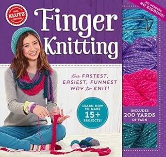 KLUTZ : Finger Knitting - كلوتز: فن الغزل