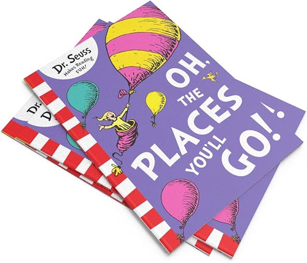 الدكتور سوس يجعل القراءة ممتعة! - أوه، الأماكن التى سترتادها!