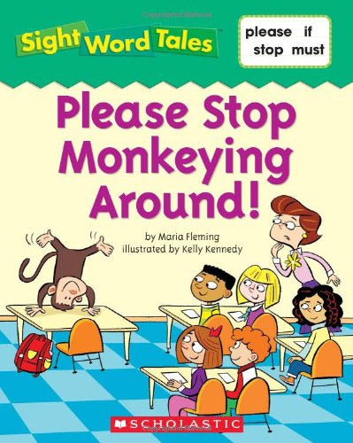 Sight Word Tales -  Please Stop Monkeying Around! - حكايات الكلمات المرئية - اليوم ممل جدًا!