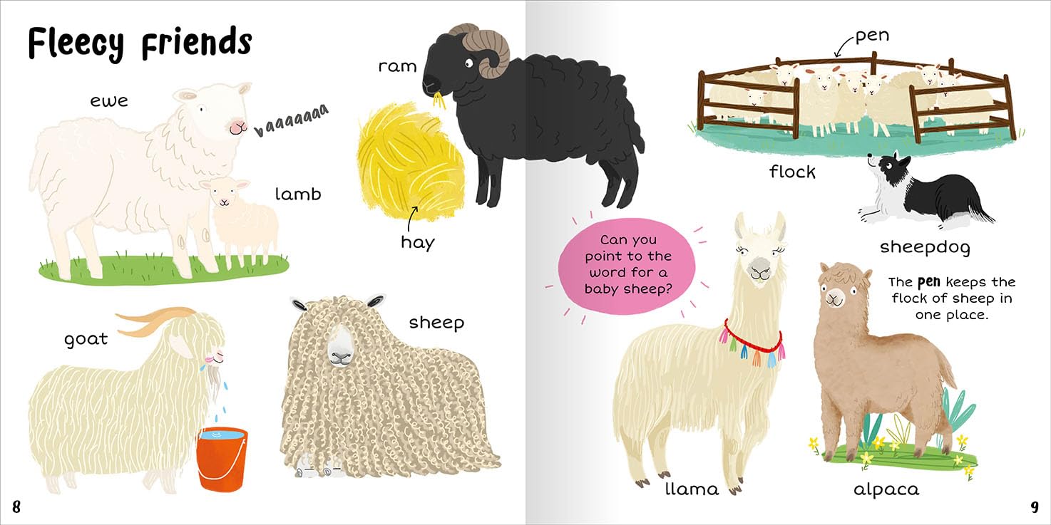 100+ First Words - Farm