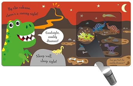 Goodnight T. rex: A Magical Flashlight Book