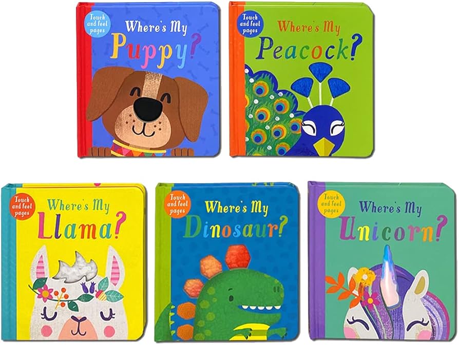 Where's My Peacock? - Touch And Feel Board Book