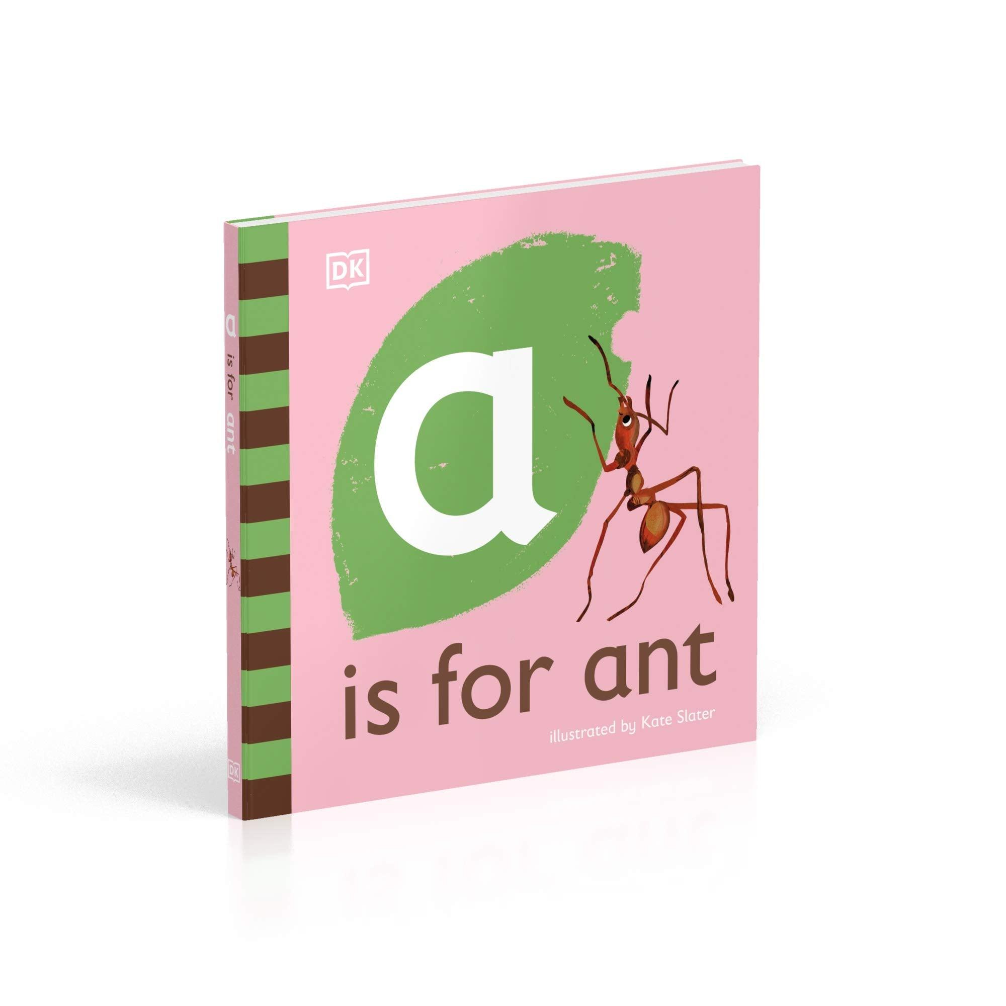 DK Alphabet Book - A is for Ant - Board Book - Spectrawide Bookstore