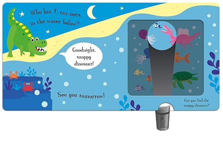 Goodnight T. rex: A Magical Flashlight Book