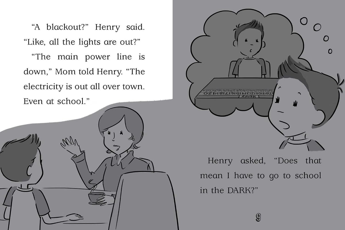 Henry Heckelbeck and the Not-So-Dark Day Book#18 - هنري هيكلبيك يحصل على تنين رقم 1