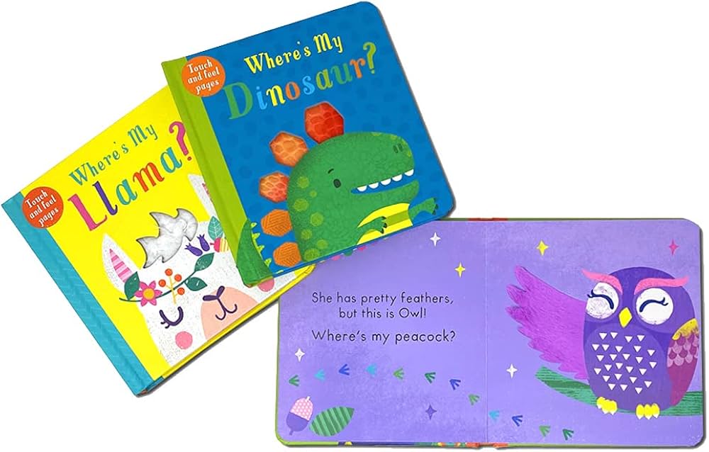 Where's My Peacock? - Touch And Feel Board Book