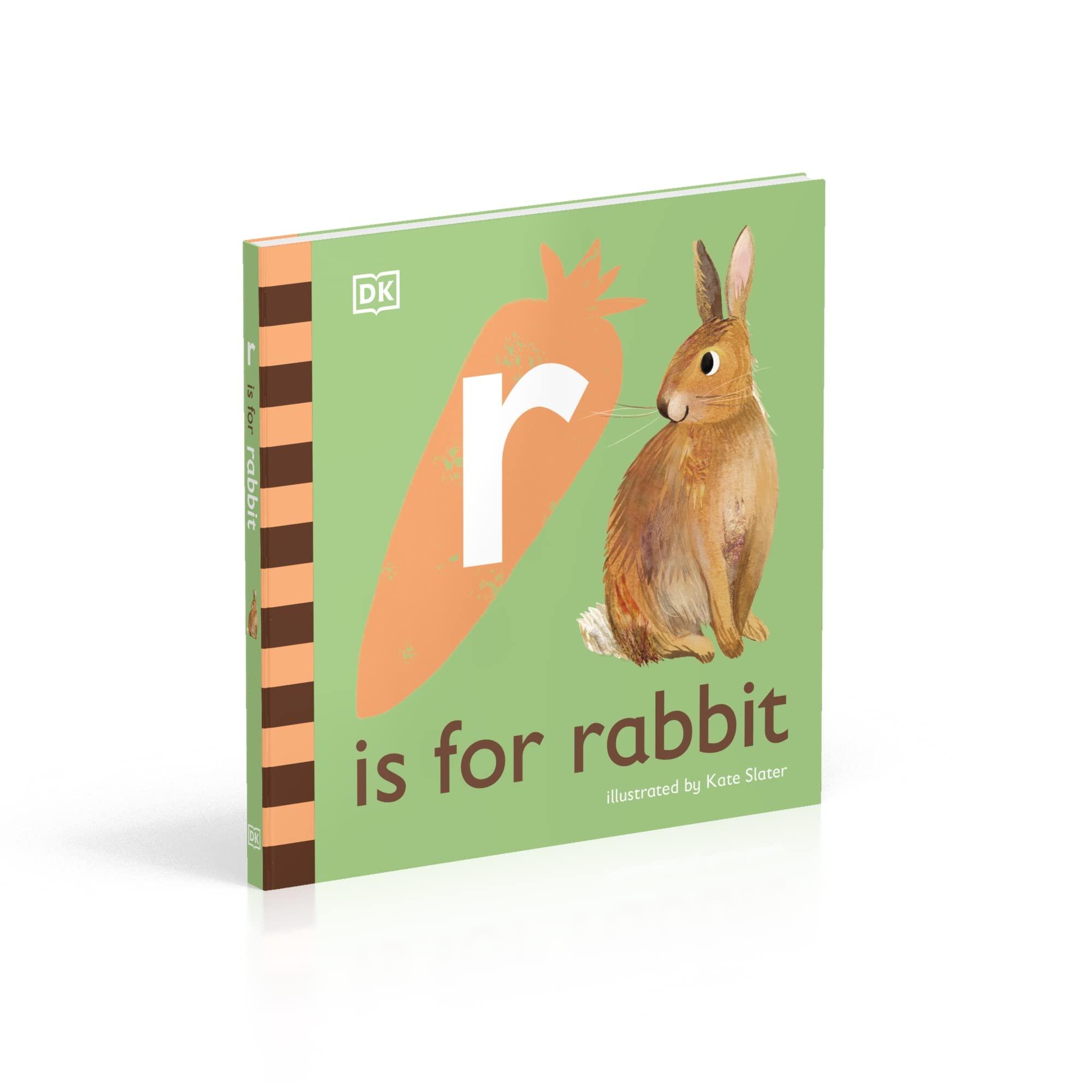 DK Alphabet Book - R is for Rabbit - Board Book - Spectrawide Bookstore