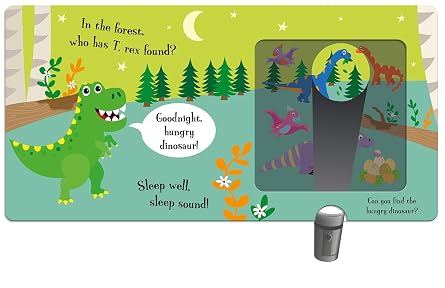 Goodnight T. rex: A Magical Flashlight Book