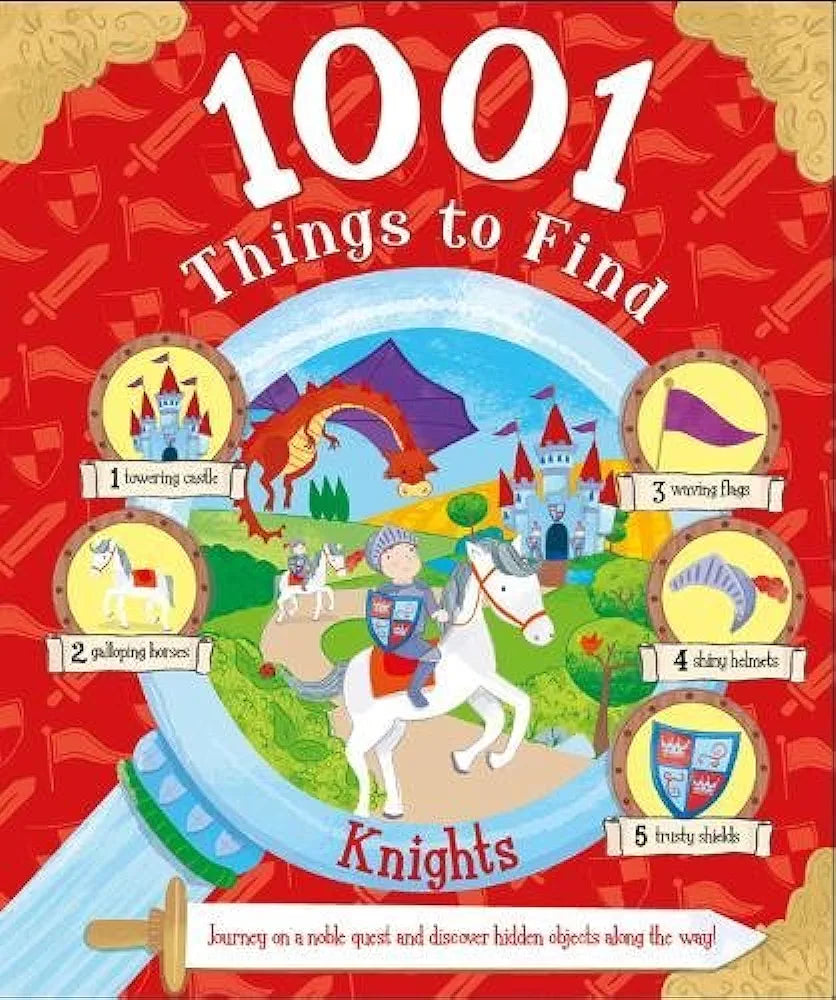 1001 Things to Find - Knights - 1001 أشياء يمكن العثور عليها - الفرسان