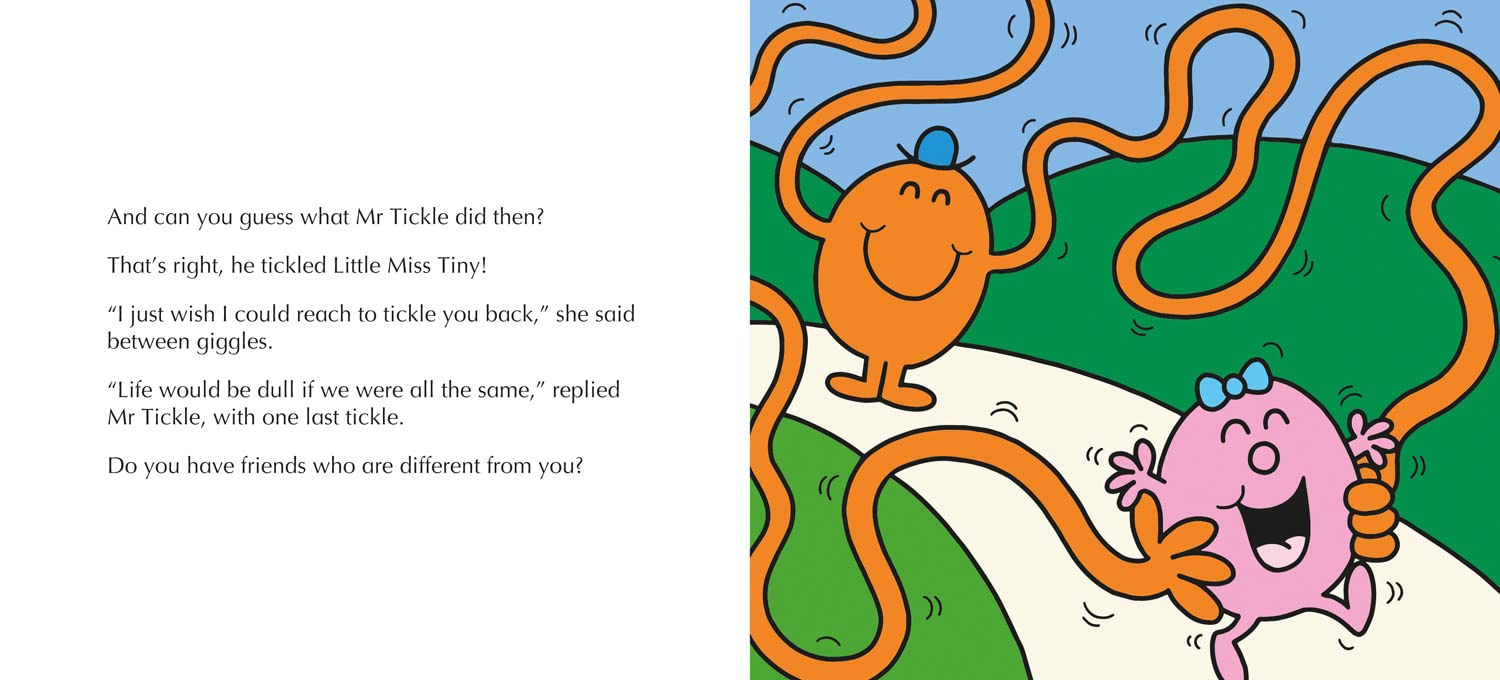 Mini Book - Mr. Men Little Miss - All Different - A Book Celebrating Diversity - كتاب صغير - السيد مان والآنسة الصغيرة - مختلفون جميعًا - كتاب يحتفي بالتنوع