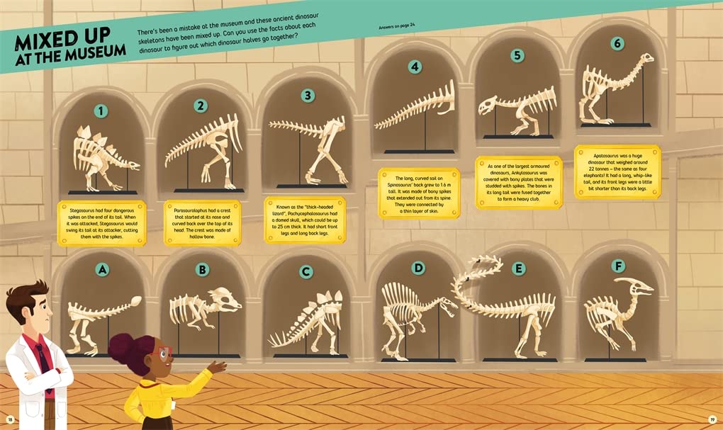 Discover Dinosaurs:  Big Ideas Learning Box - اكتشف الديناصورات: صندوق التعلم Big Ideas