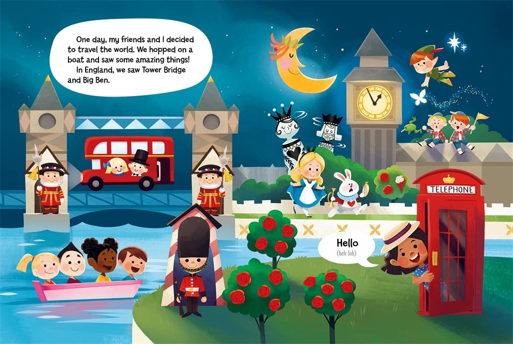 Disney -  Disneyland Park A Collection of Four Exciting Stories  Bedtime Stories - ديزني - حديقة ديزني لاند، مجموعة من أربع قصص مشوقة، قصص ما قبل النوم