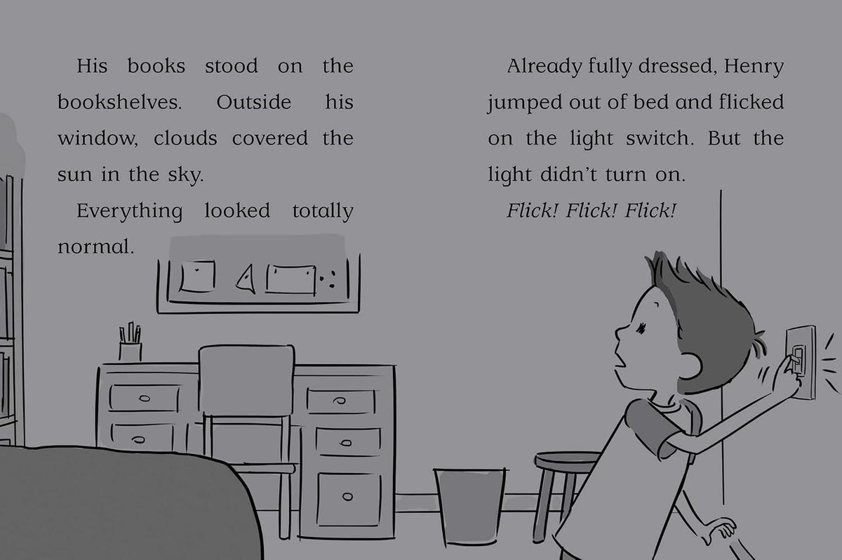 Henry Heckelbeck and the Not-So-Dark Day Book#18 - هنري هيكلبيك يحصل على تنين رقم 1