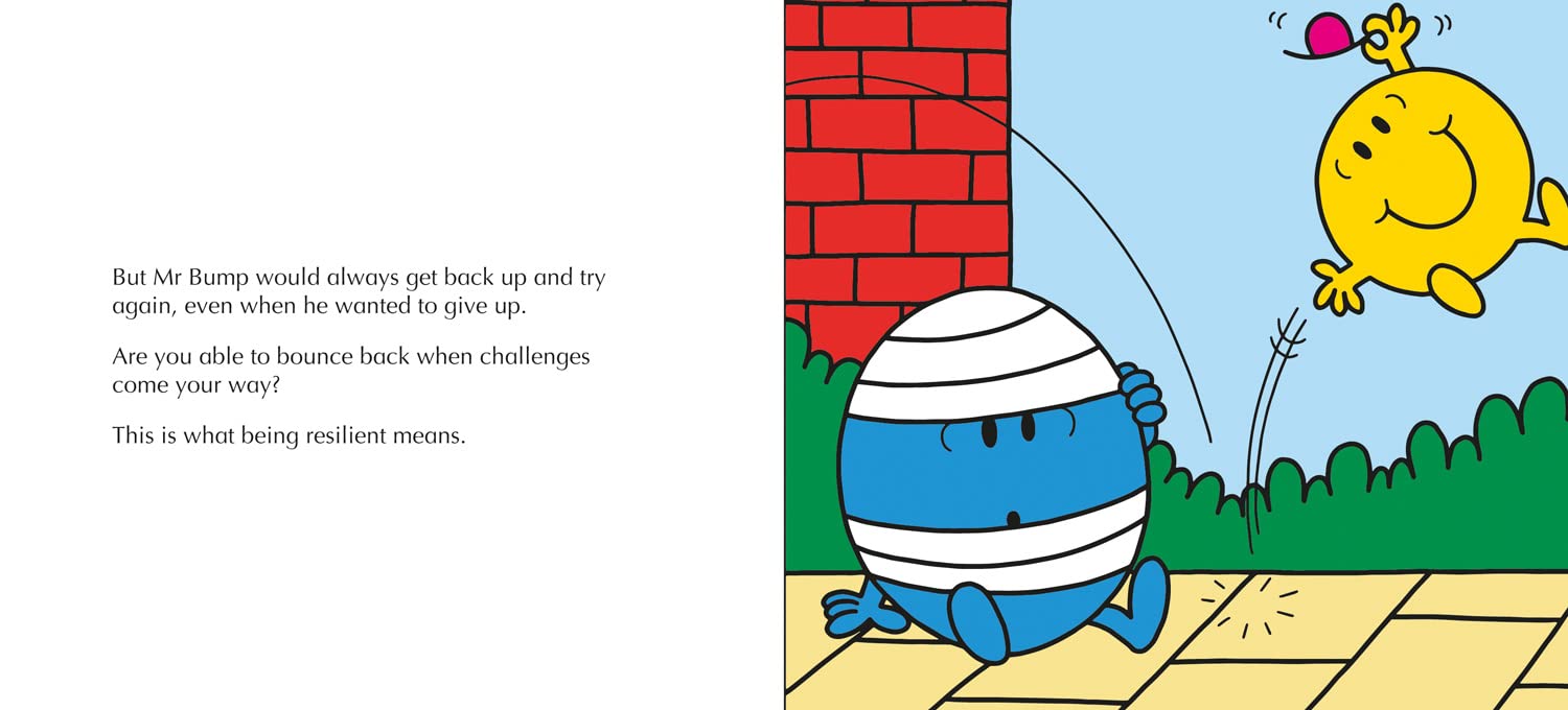 Mini Book - Mr. Men Little Miss - Try Again - A Book About Resilience - كتاب صغير - السيد رجل الآنسة الصغيرة - حاول مرة أخرى - كتاب عن المرونة