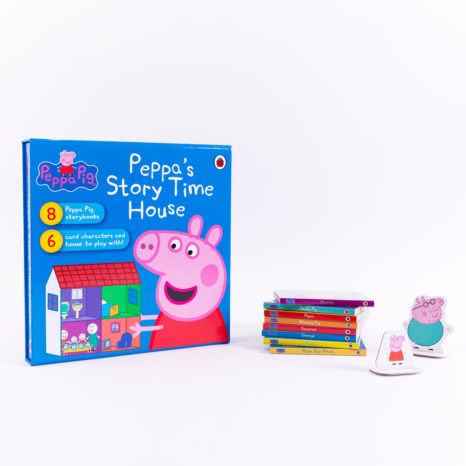Peppa's Storytime House - Mini Boardbook - بيت حكايات بيبا - كتاب مقوى صغير