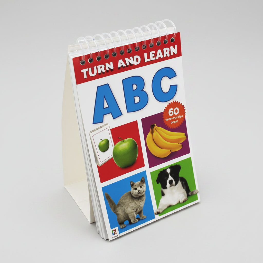 Turn and Learn Flip Pad: Abc - Wipe Clean