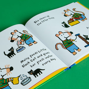 Maisy First Experiences Book - Maisy Gets a Pet - مايسي تذهب للنوم