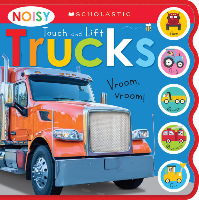 Noisy Touch and Lift Trucks - Scholastic Early Learners - Sound Book