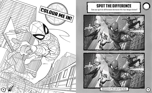 Marvel Spider-Man: Transfer Activities