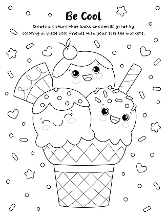 Color Mania Sweet and  Scented Coloring - Box Set