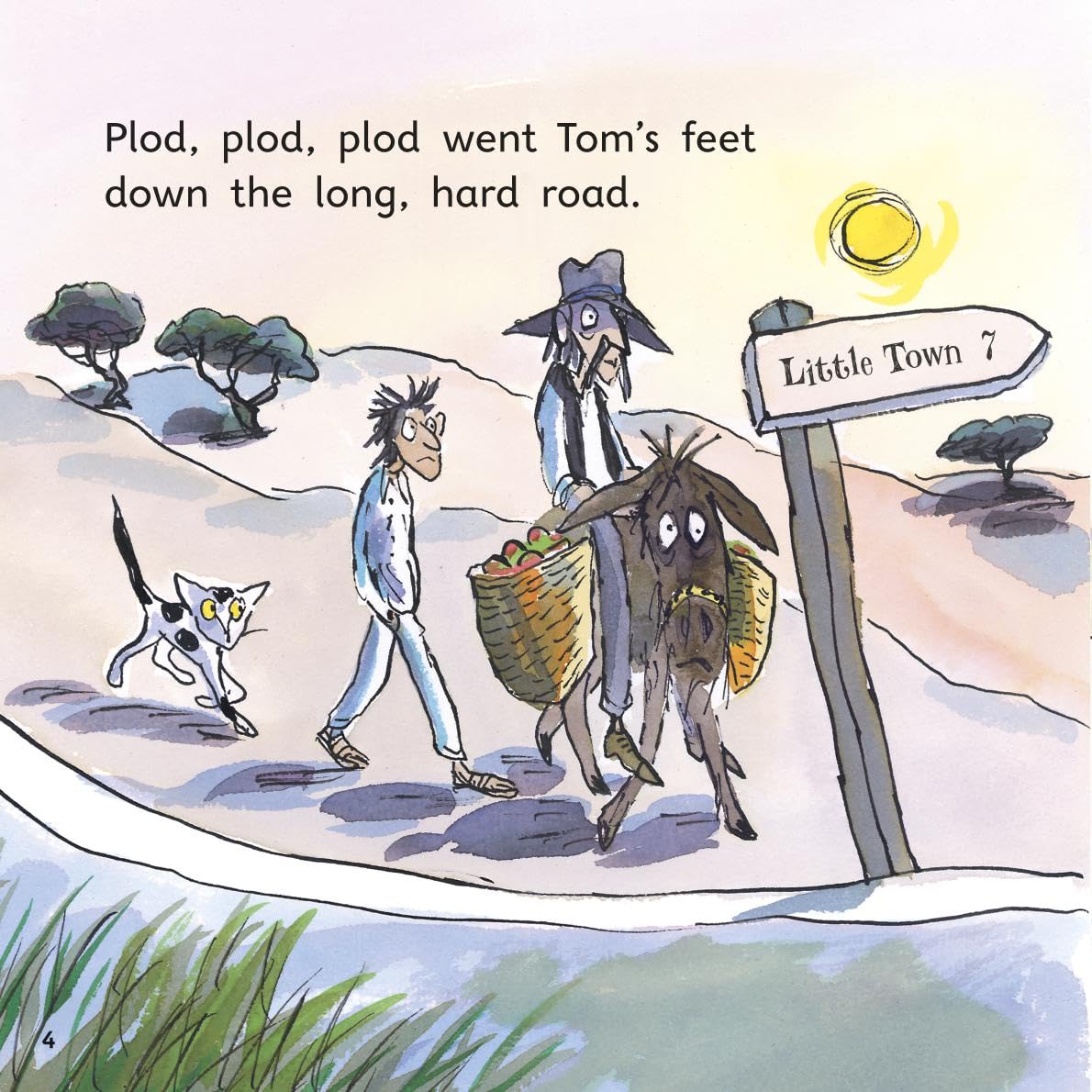 Oxford - Practise Your Phonics with Traditional Tales Tom, Dad and Colin and Hans in Luck (Two stories in one book) - أكسفورد - ممارسة الصوتيات الخاصة بك مع الحكايات التقليدية توم وأبي وكولين وهانز في الحظ (قصتان في كتاب واحد)