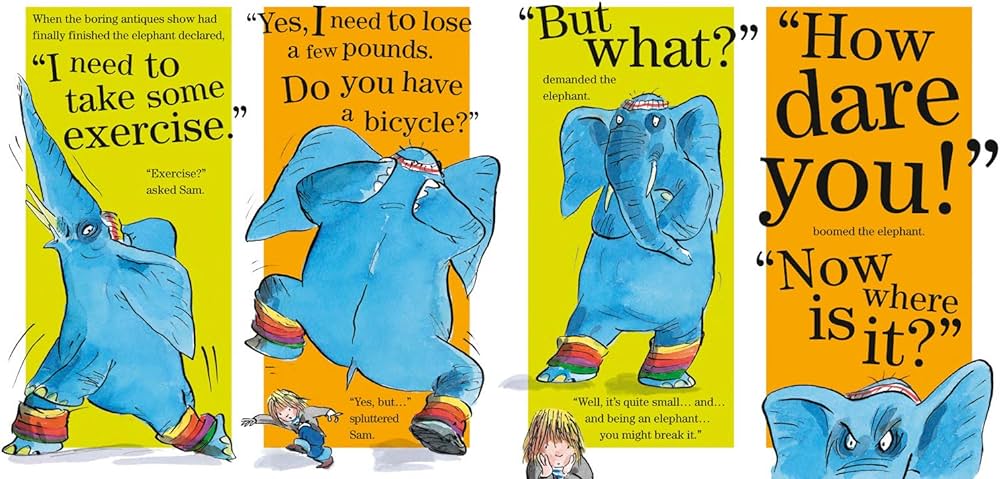 The Slightly Annoying Elephant (Board Book) - الفيل المزعج قليلا (كتاب اللوحة)