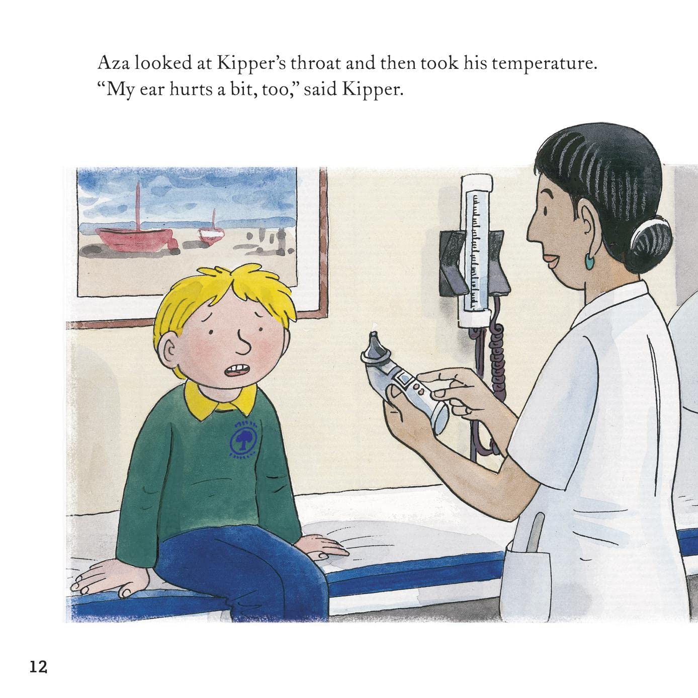 First Experiences with Biff, Chip And Kipper: Going To The Doctor (Picture Book - New Collection) - التجارب الأولى مع بيف، تشيب وكيبر: الذهاب إلى الطبيب (كتاب مصور - مجموعة جديدة)
