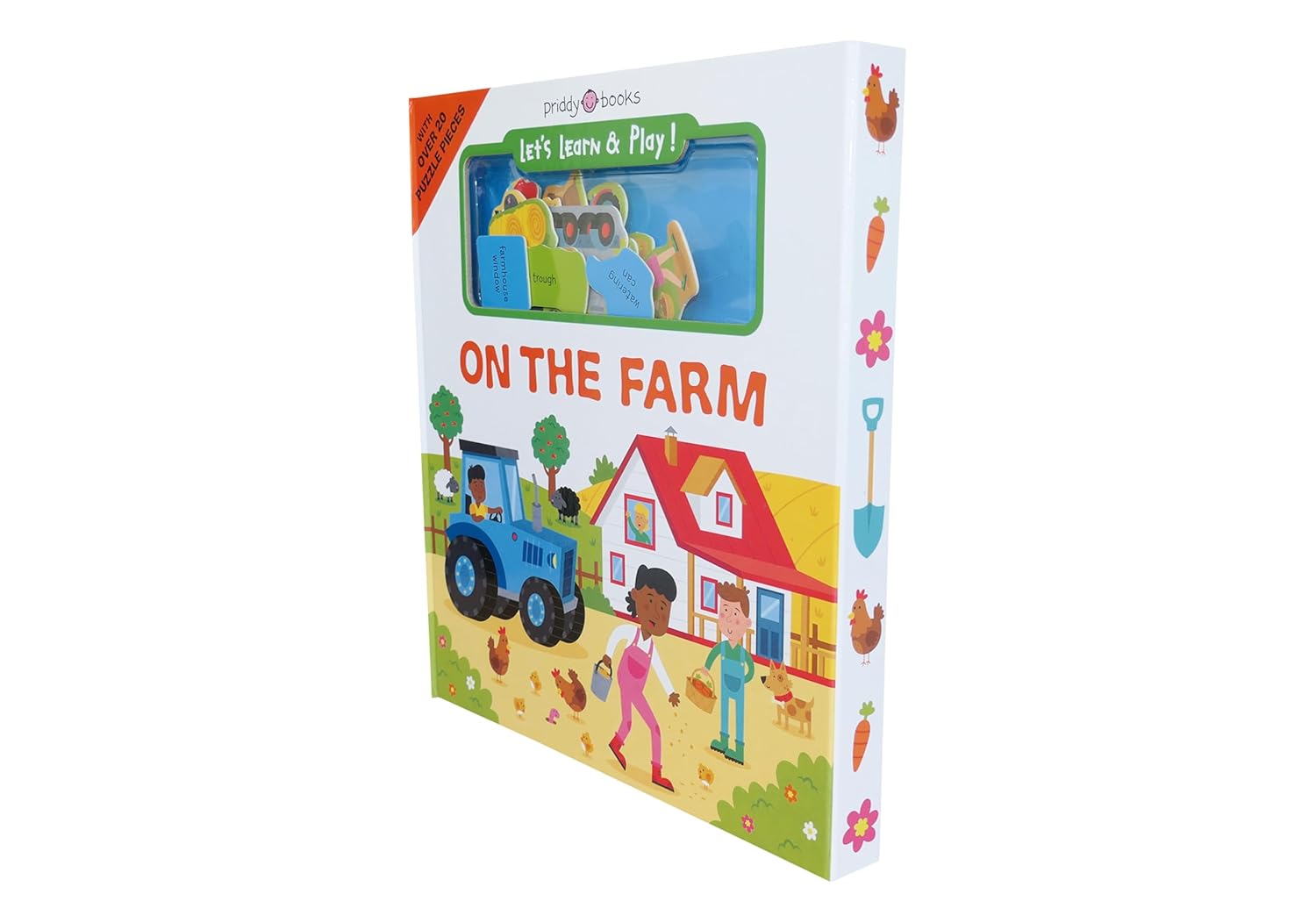 Priddy Books: Let's Learn And Play! - On The Farm - Priddy Books: هيا نتعلم ونلعب! - في المزرعة