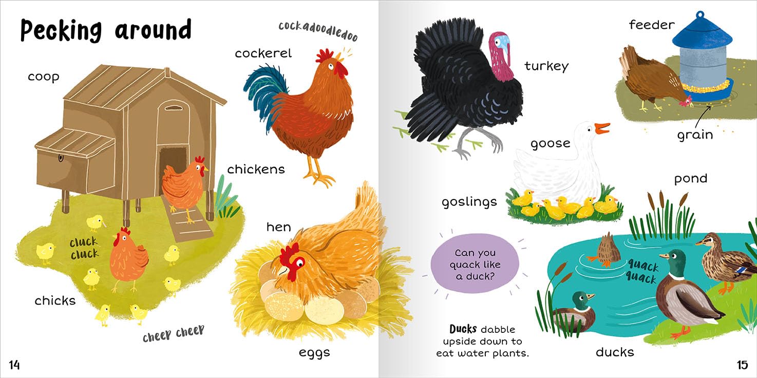 100+ First Words - Farm