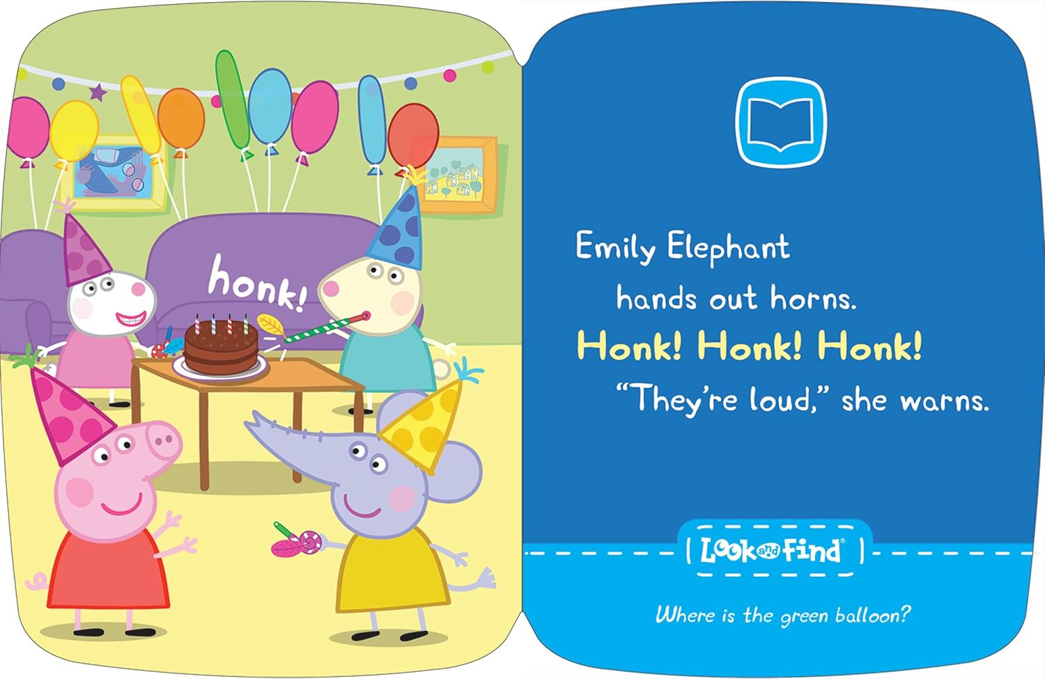 Peppa Pig - Electronic Me Reader Jr and 8 Look and Find Sound Book Library - Peppa Pig - جهاز "مي ريدر جونيور" الإلكتروني ومكتبة كتب "ابحث واكتشف" الصوتية (8 كتب)