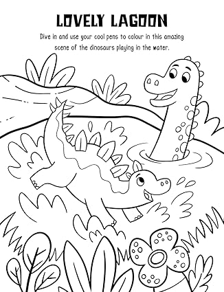 Robots, Racers, Dinosaurs Colouring: Box Set (with Colour  Change Pens) - تلوين الروبوتات والسيارات والديناصورات: مجموعة صندوق (مع أقلام تلوين متغيرة الألوان)