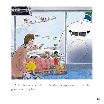 First Experiences with Biff, Chip And Kipper: Going On A Plane (Picture Book - New Collection) - التجارب الأولى مع بيف وتشيب وكيبر: الذهاب في طائرة (كتاب مصور - مجموعة جديدة)