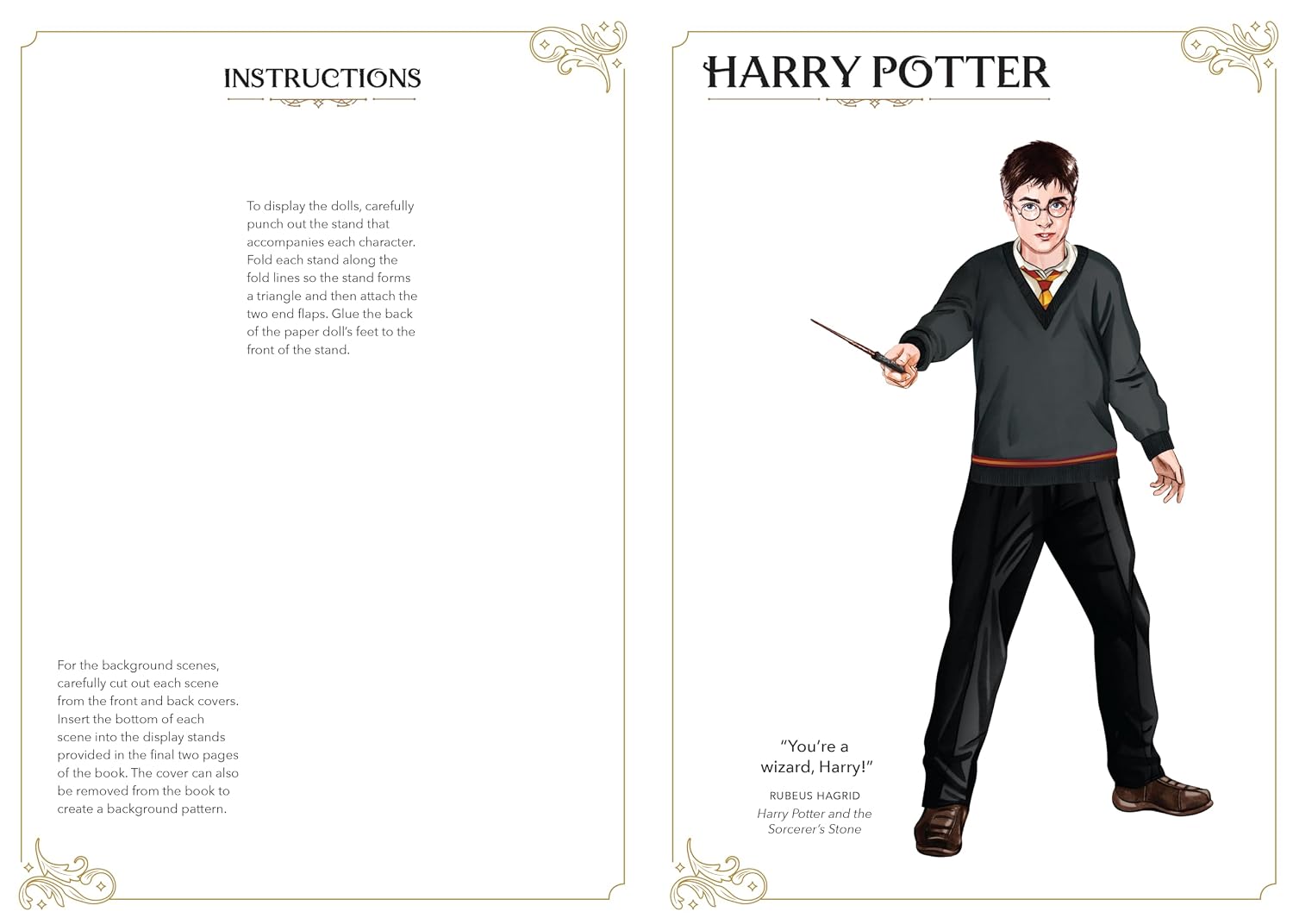 Harry Potter: Deluxe Paper Dolls - From The Films Of Harry Potter