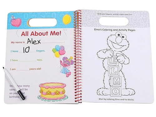 Sesame Street: Write And Wipe - ABC & 123