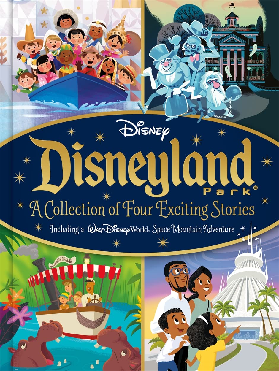 Disney -  Disneyland Park A Collection of Four Exciting Stories  Bedtime Stories - ديزني - حديقة ديزني لاند، مجموعة من أربع قصص مشوقة، قصص ما قبل النوم