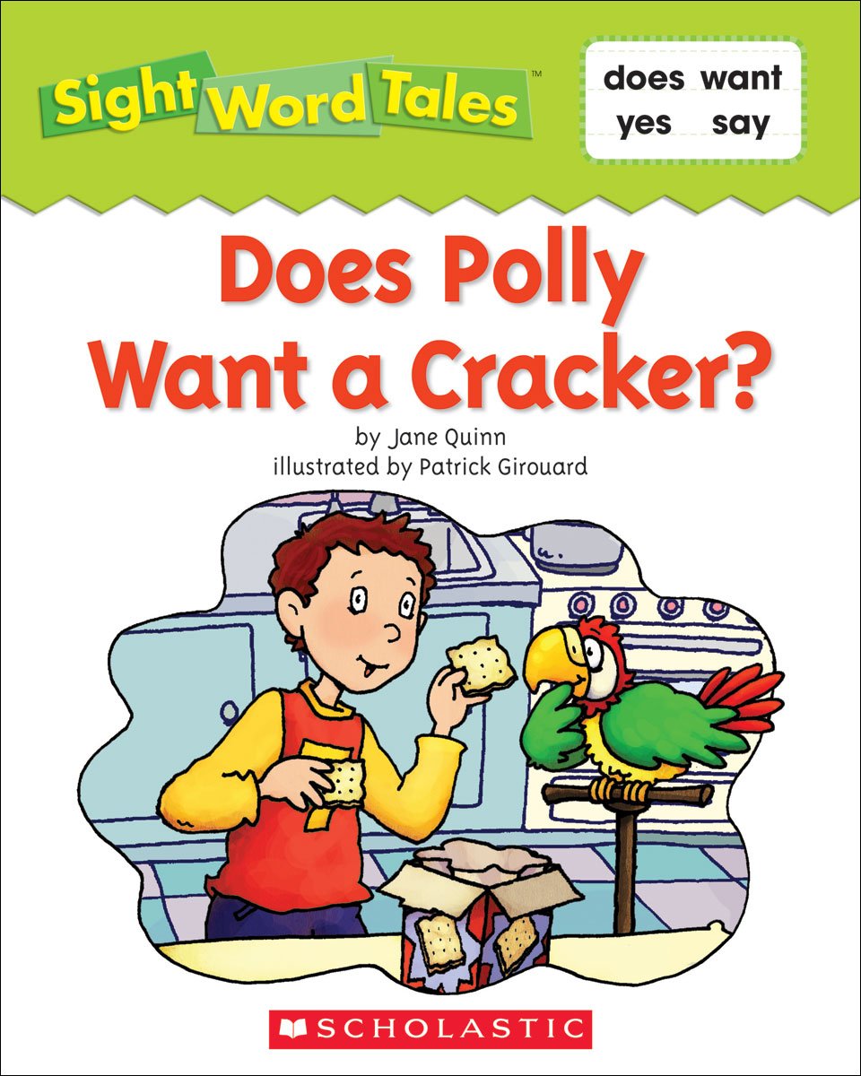 Sight Word Tales - Does Polly Want a Cracker?- حكايات كلمة البصر - واحدا تلو الآخر